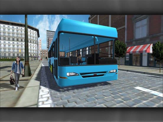 Metro City Bus Public Transport Driving Simulation screenshot 4