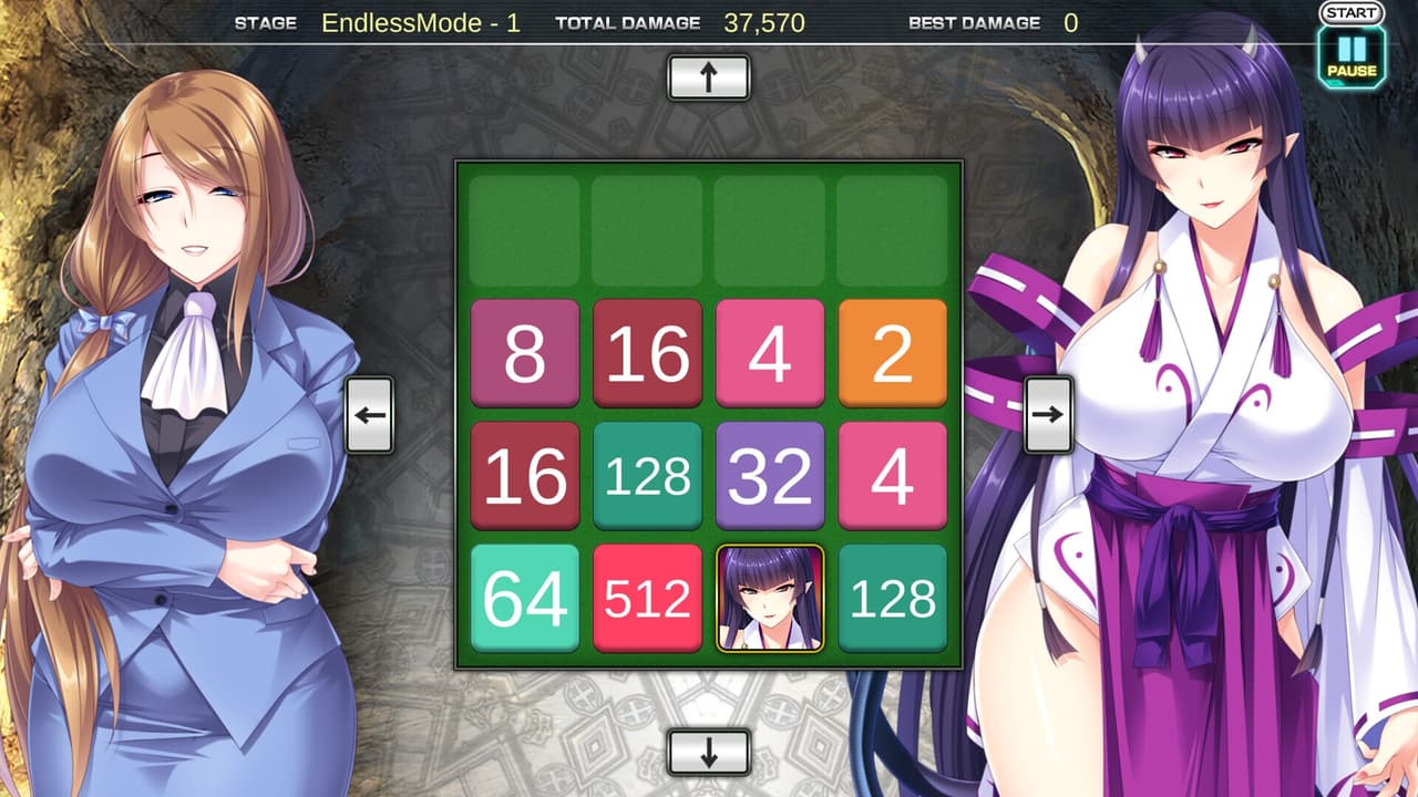 Pretty Girls 2048 Strike screenshot 5