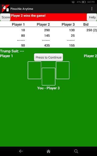 Pinochle Anytime Free Trial