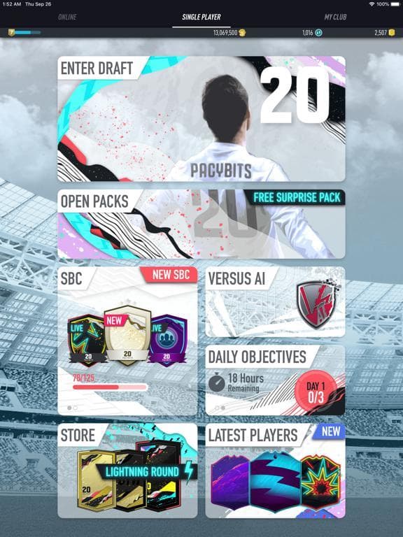 PACYBITS FUT 20 screenshot 2