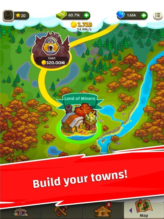 Power Miners: Merge & Build screenshot 6