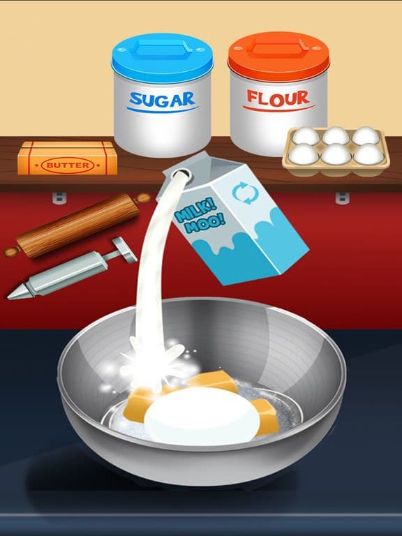 Awesome Donut Ice Cream Cake Breakfast Shop Maker screenshot 5