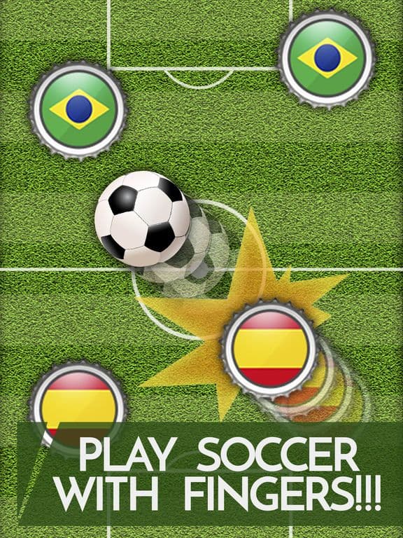 Soccer cap - Score goals with the finger screenshot 2