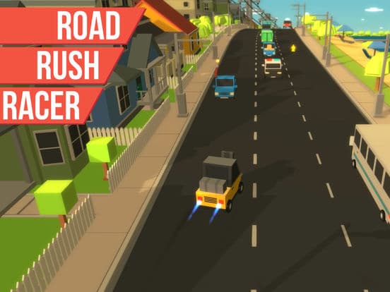 Road Rush Racer - Endless Arcade Racer screenshot 2
