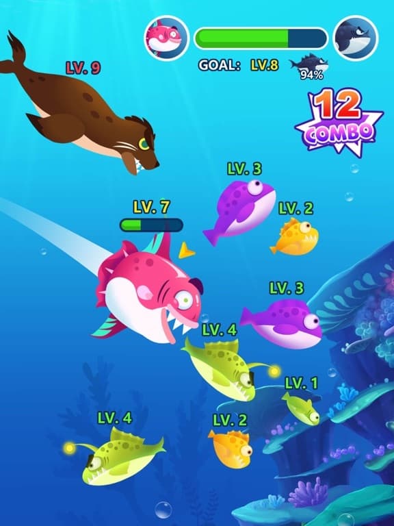 Ocean Fish Evolution screenshot 2