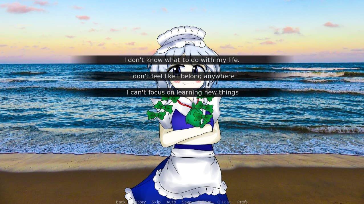 Sakuya Izayoi Gives You Advice And Dabs screenshot 5