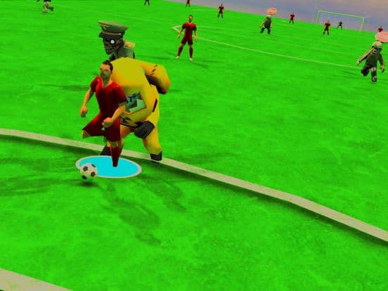 Zombie Soccer Stars! HD Lite screenshot 4