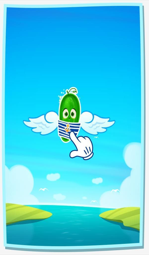 Flying fruits balloon for kids screenshot 2