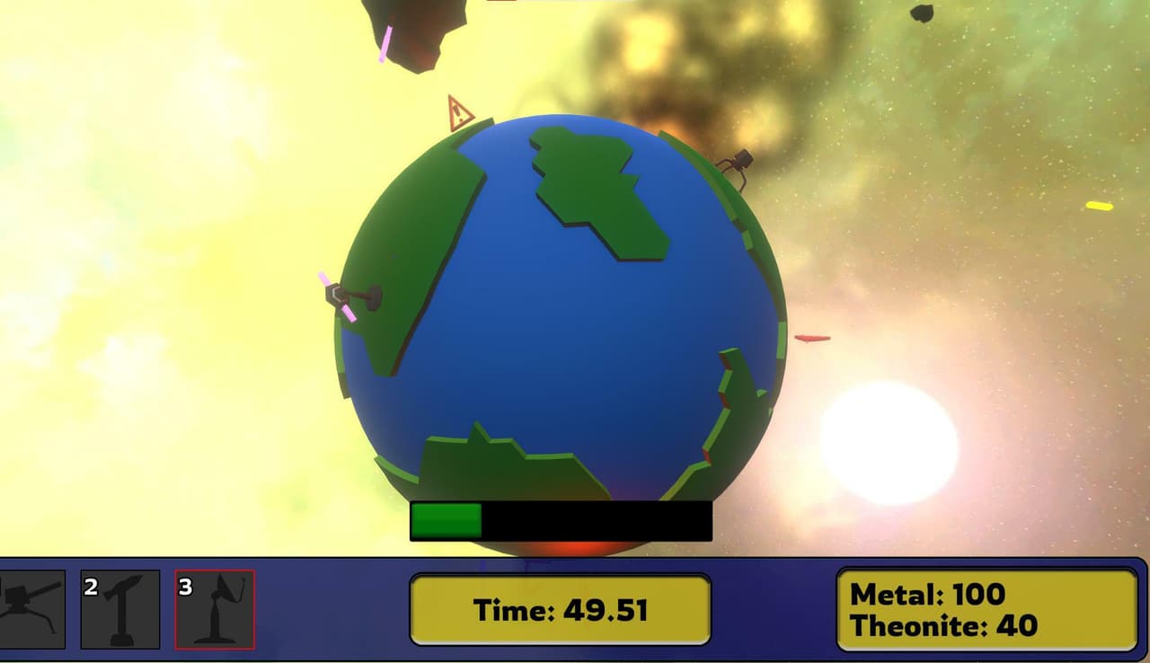 Planet Defender (itch) (jopakka, Sc0rpiOn, thareeqroshan, GilbertMochi, King784) screenshot 2