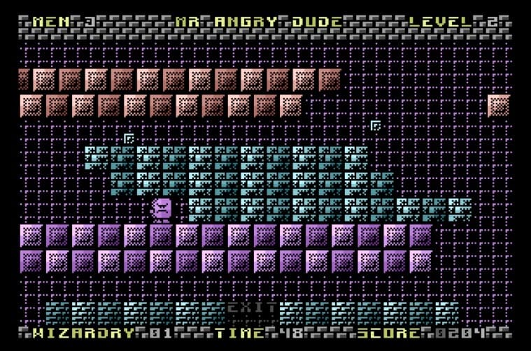 Mr Angry Dude (Commodore 16)
