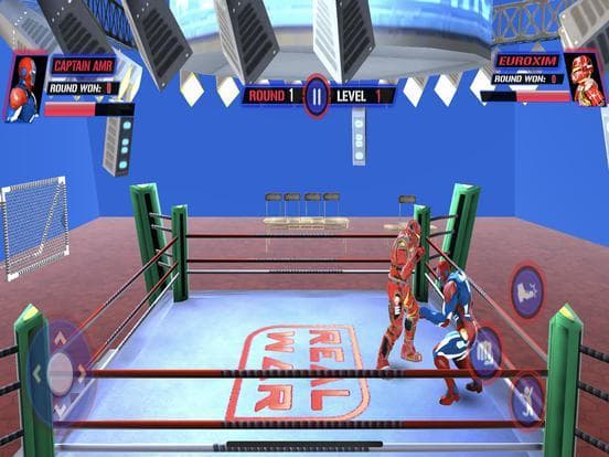Robot Fight Ring VS Heros