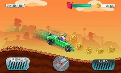 Mountain Car Climb screenshot 2