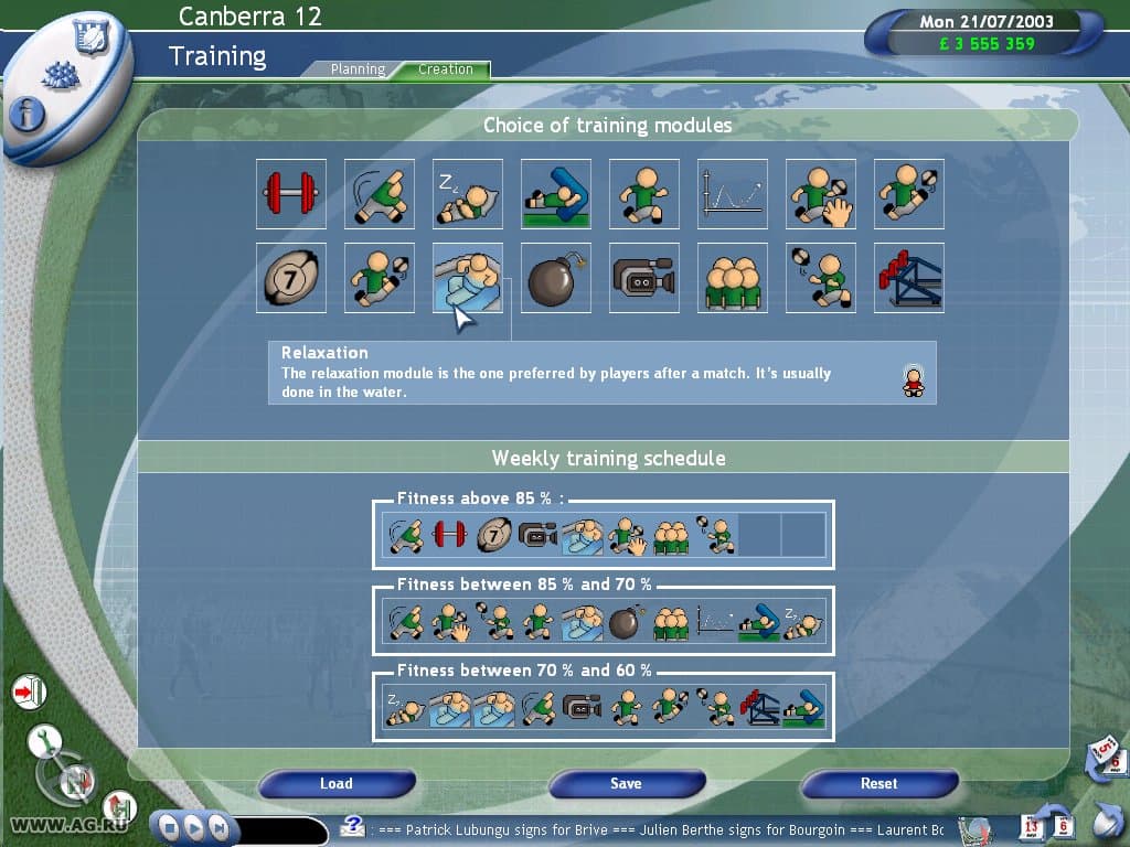 Pro Rugby Manager 2004