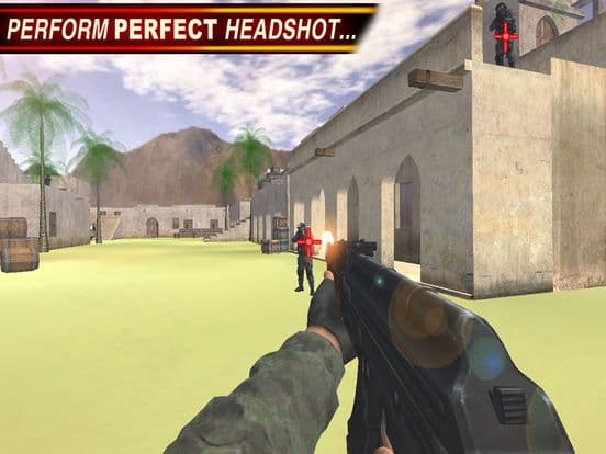 Extreme Desert Fury in Commando Game screenshot 2