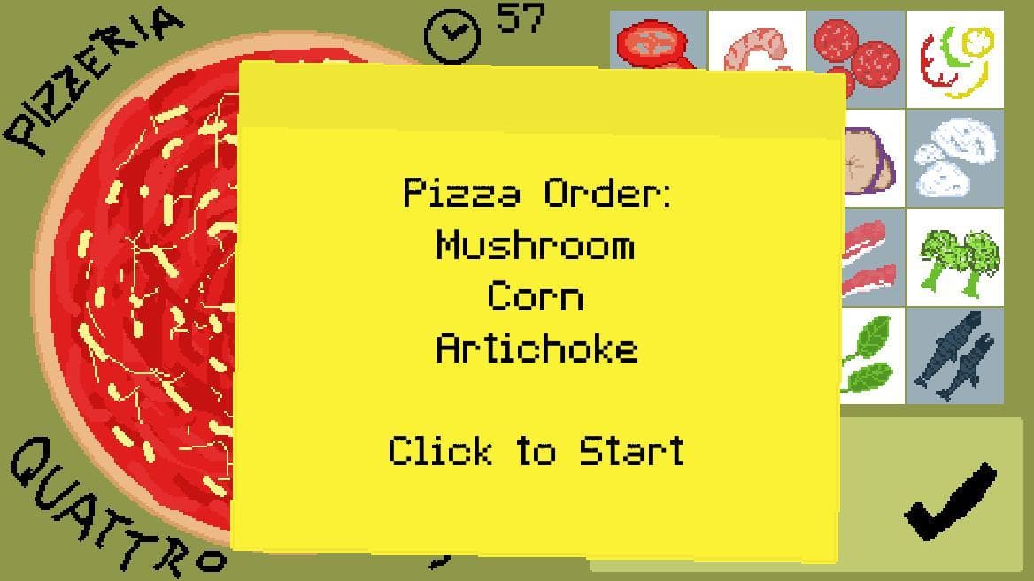 Pizzeria Quattro Stagioni - TriJam70 screenshot 2