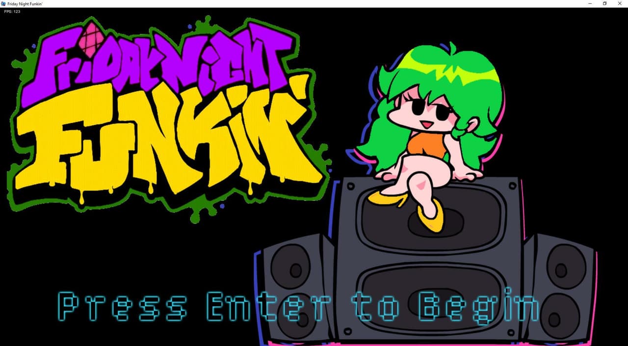 Friday Night Funkin Vs Tricky Colored Style Mod screenshot 2