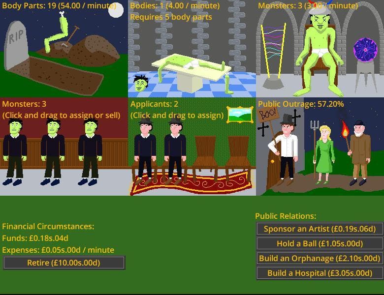 LD33: Frankensteins Monsters, Inc.