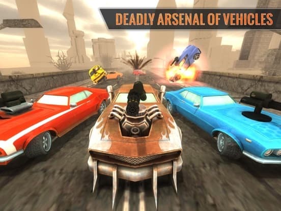 Fantasy Deathmatch Racing-Doomsday Speed Arena 3D screenshot 4