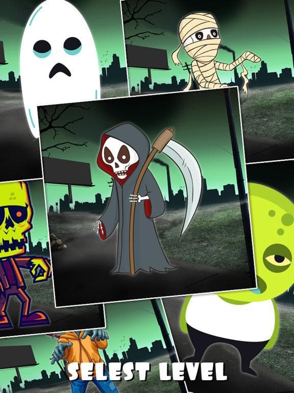 Zombie Slide Puzzle For Kids