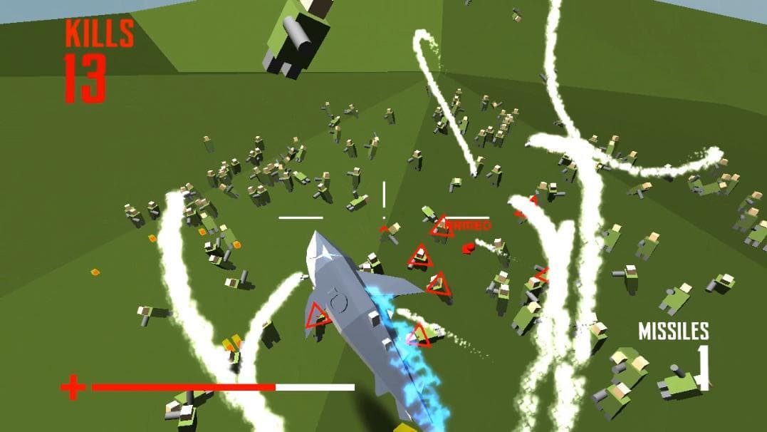 Landshark Missile Attack screenshot 3