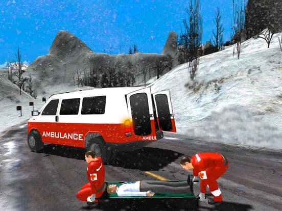 Hill Ambulance Parking Simulator- Rescue Drive 17 screenshot 3