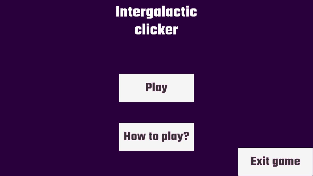 Intergalactic clicker
