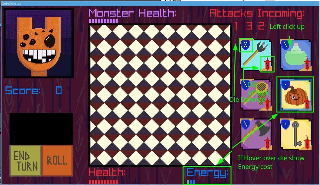 Dobbelsteen Monster screenshot 3