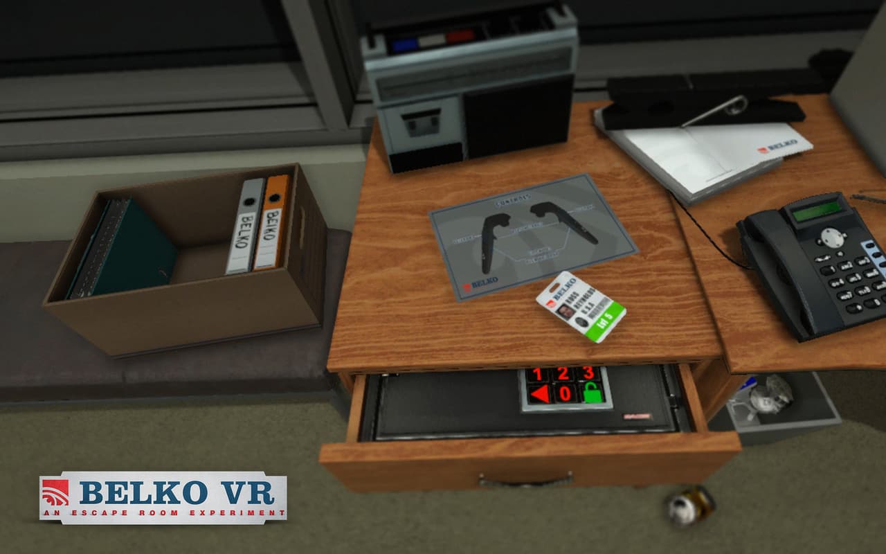 Belko VR: An Escape Room Experiment screenshot 4