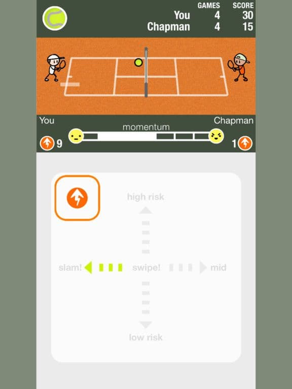 Touch Point Tennis screenshot 2