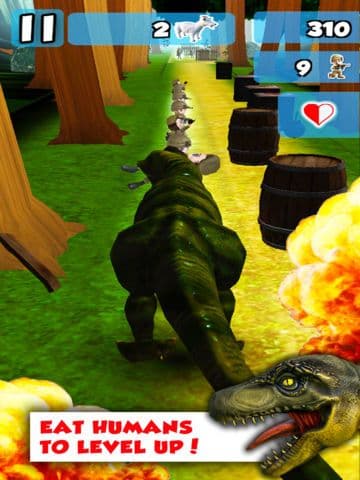 A Rex Rampage With 3D - Dangerous Dinosaurs Walking & Run-ning to Destroy & Devour Everything! screenshot 4