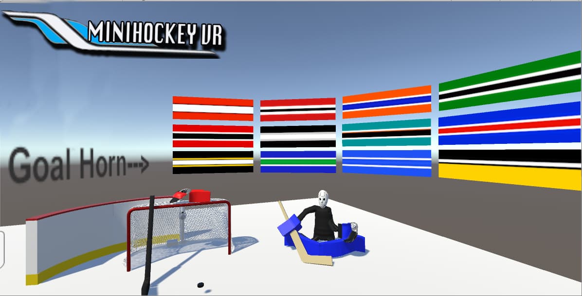 Mini Hockey VR screenshot 2