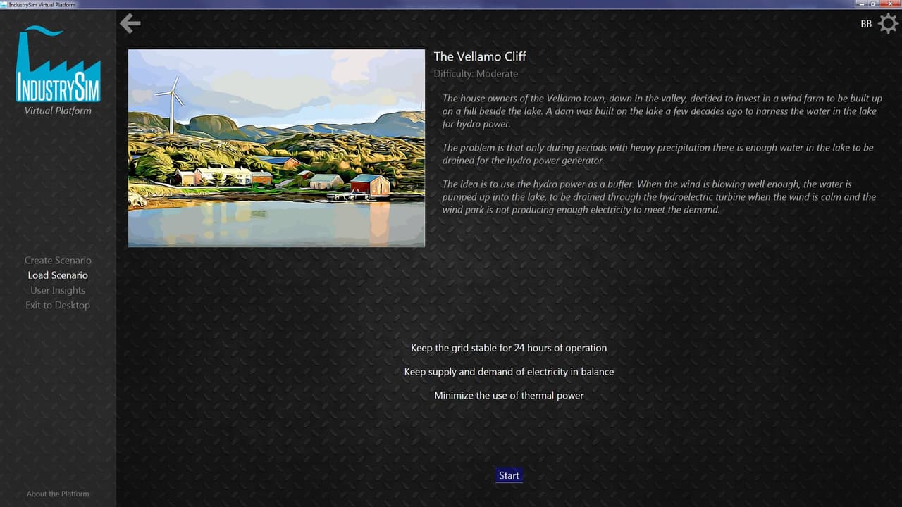 IndustrySim Virtual Platform screenshot 2