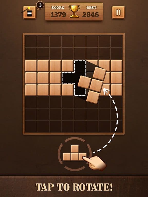 Fill Wooden Block Puzzle 8x8 screenshot 3
