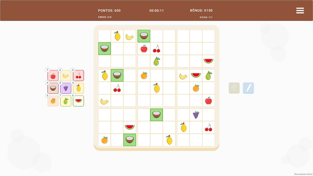 Fruit Sudoku screenshot 4
