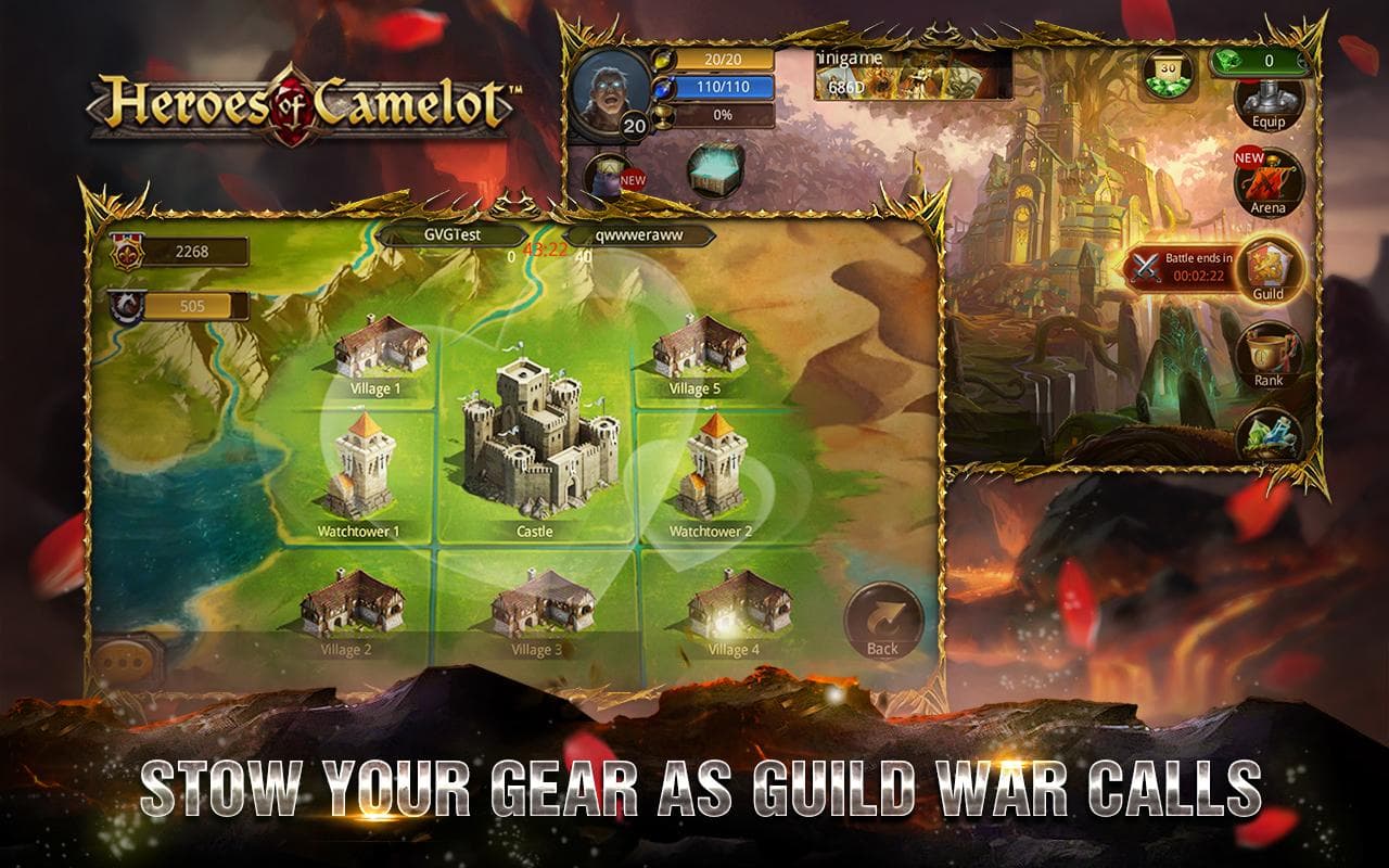 Heroes of Camelot screenshot 2