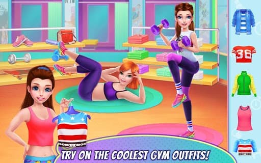 Fitness Girl - Dance & Play screenshot 2