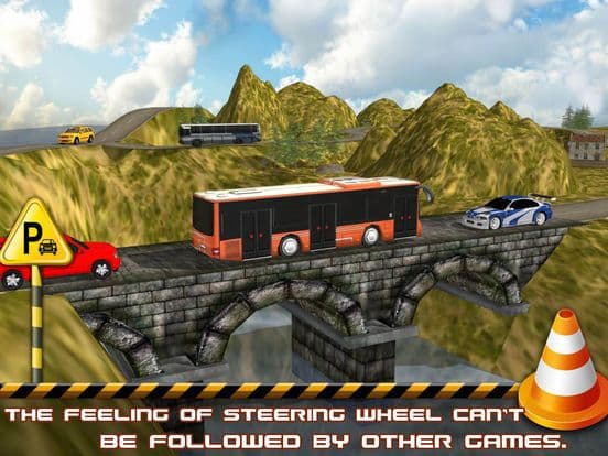Tourister Bus driver 3D Parking: hill city