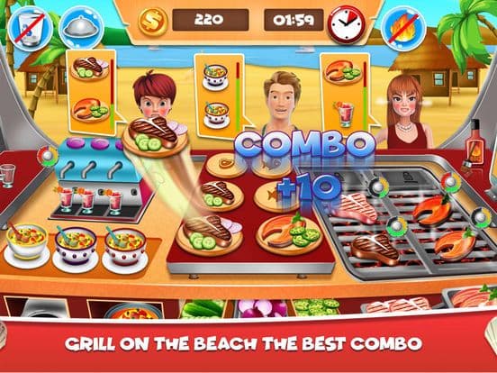 Beach Food Truck -Cooking Game screenshot 3