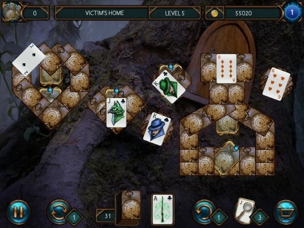 Detective Solitaire: Inspector Magic And The Forbidden Magic screenshot 3