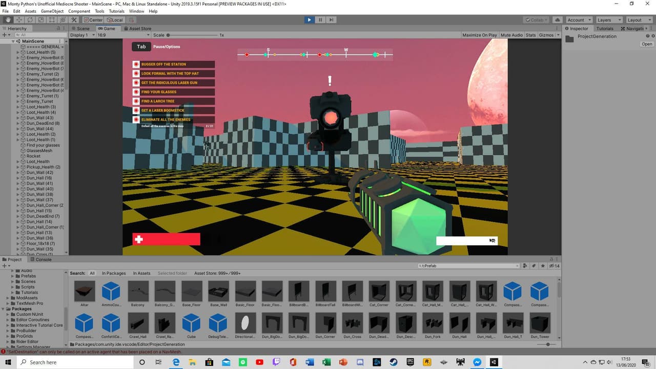 Monty Pythons Unofficial Sub-Par Shooter screenshot 5