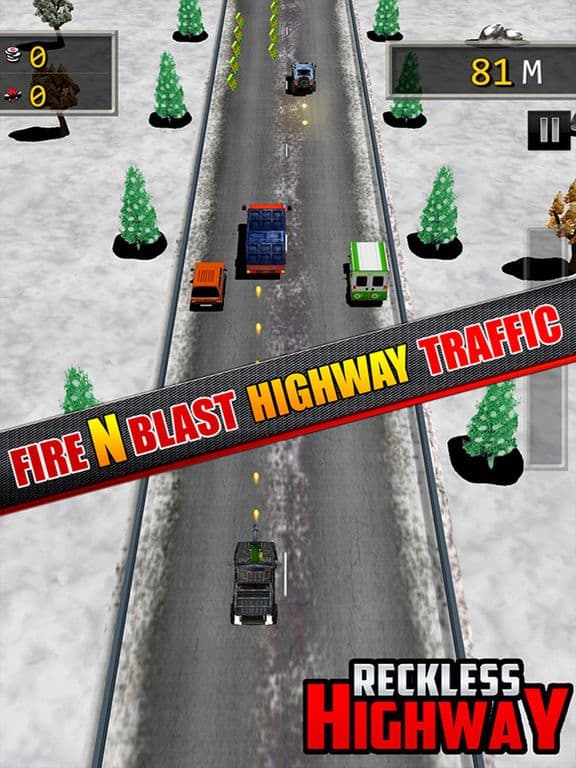 Reckless Highway - 3D Shooting And Racing Game screenshot 3