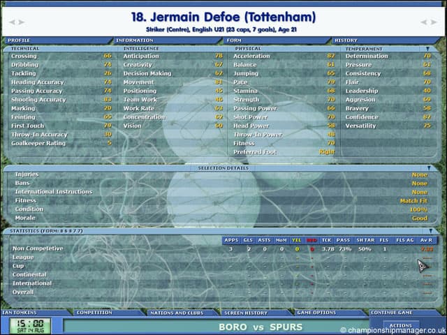 Championship Manager 5 screenshot 4