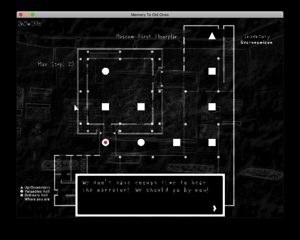 Memory To Old Ones - Ludum Dare 43