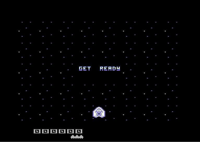 Galax Blazer C64 screenshot 4