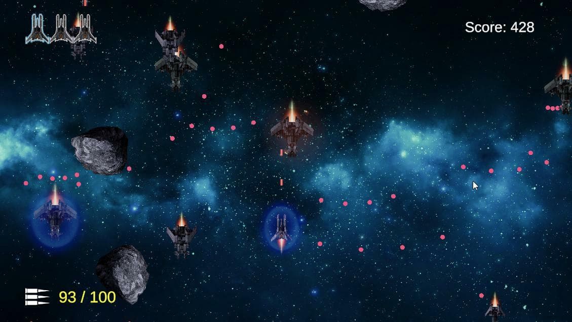 2D Galaxy Shooter screenshot 2