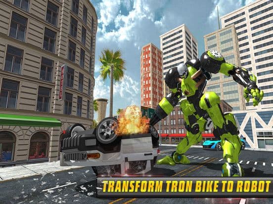 Tron Bike Transform Robot - Life Rider
