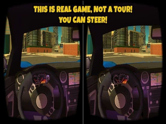 VR Car Driving Simulator: VR Game for Google Cardboard screenshot 3