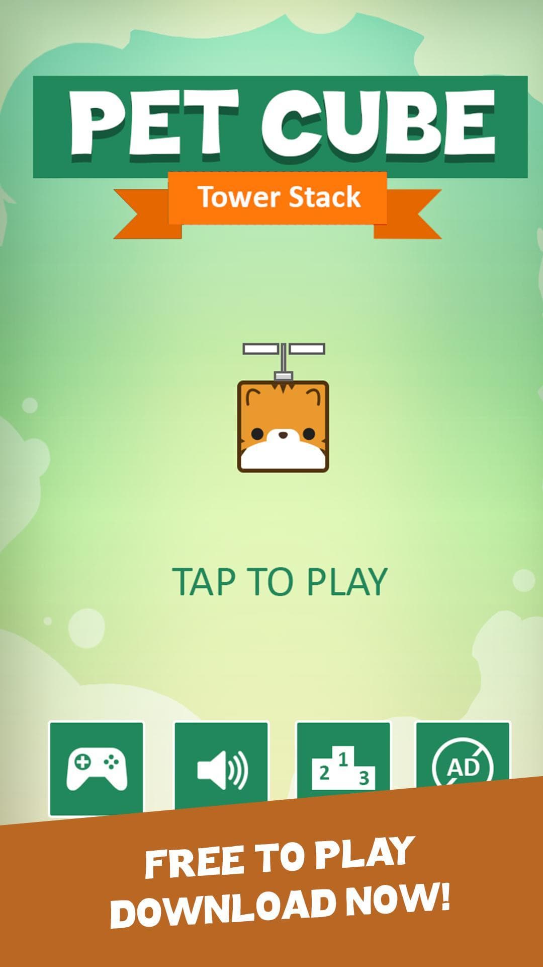 Pet Cube: Tower Stack screenshot 2