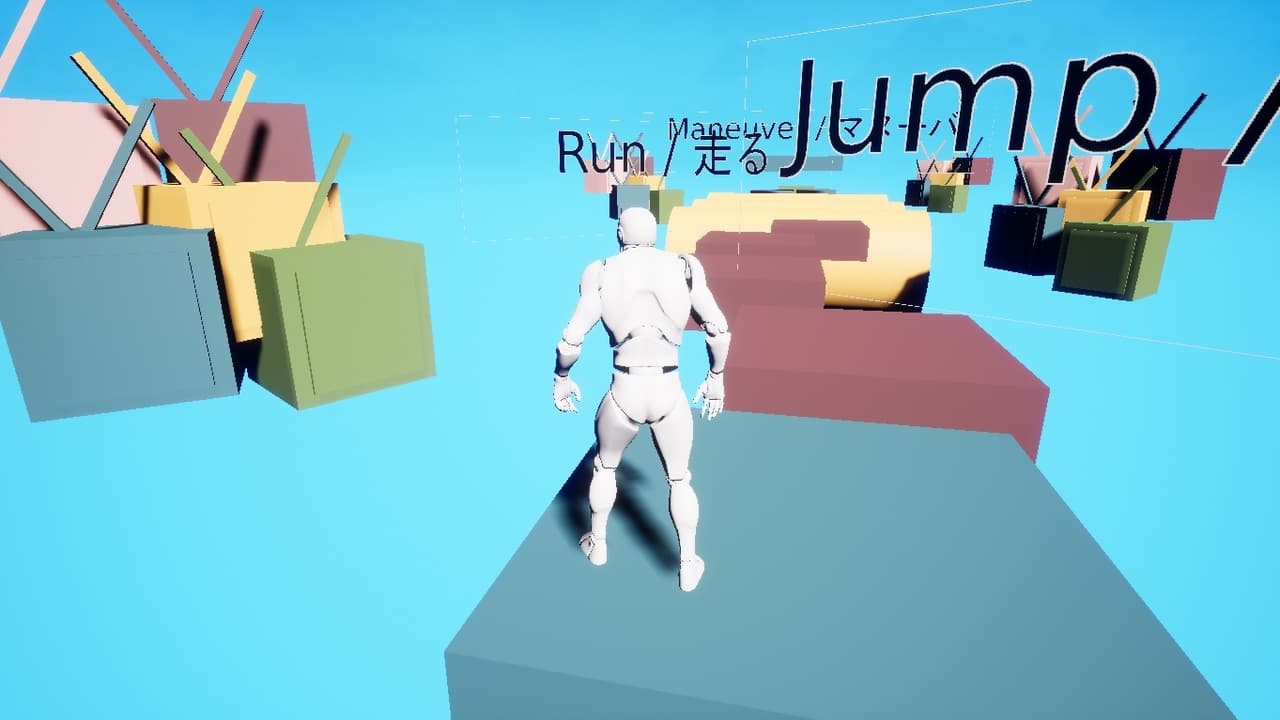 Platform Runner #3025 (TV wipeout edition) #Ue4JamSummer screenshot 3