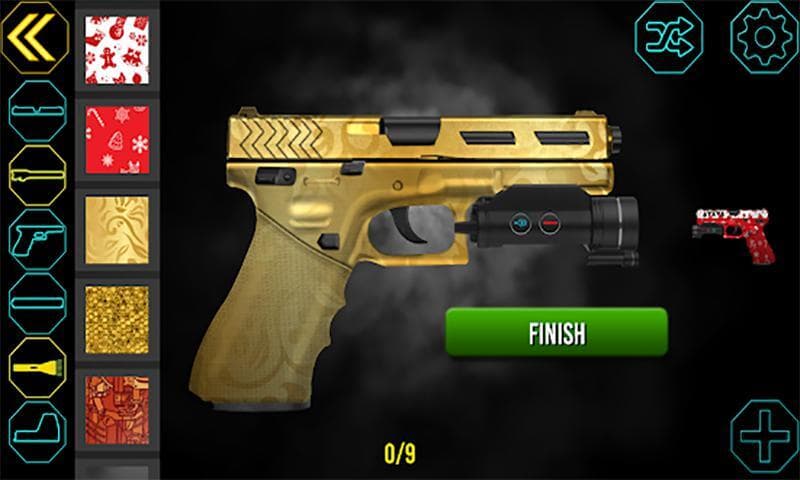 Gun Builder Custom Guns - Shooting Range Game (gravitycode) screenshot 2